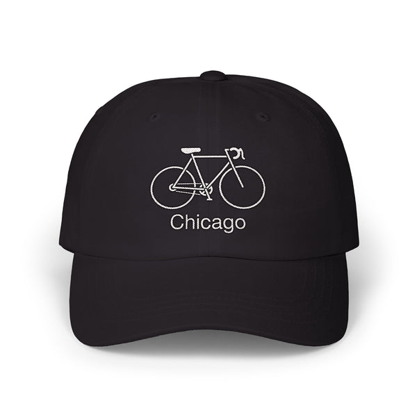 Chicago, Illinois Dad Hat - Embroidered Chicago Classic Dad Cap