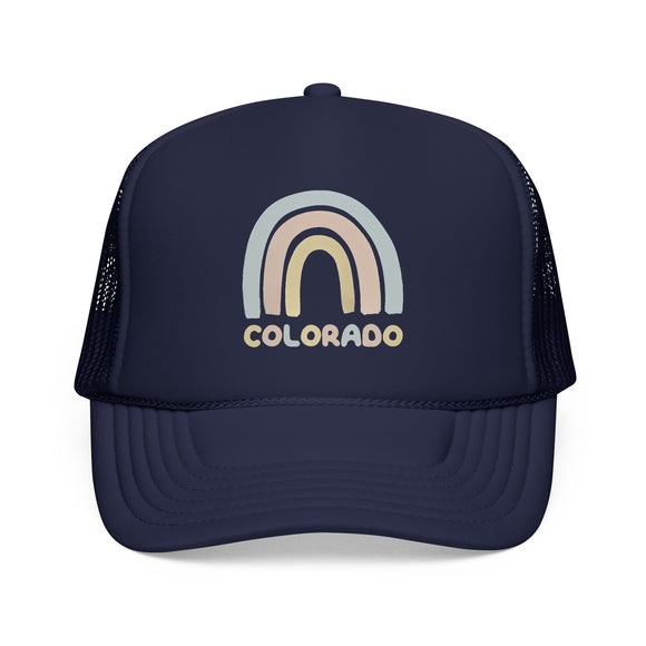 Colorado Trucker Hat - Rainbow Colorado Cap