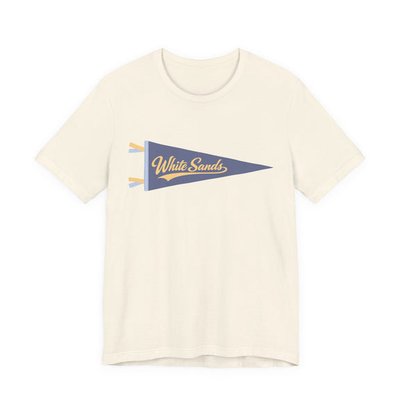 White Sands National Park Pennant T-Shirt — Vintage Camp Flag Tee
