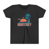Monterey, California Youth Shirt - Retro Palm Tree Monterey Kid's T-Shirt