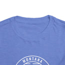 Montana Toddler T-Shirt - Retro Mountain Unisex Toddler Montana Shirt-6