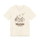 Truckee, California Mountain T-Shirt — Vintage Gondola Ski Mountain Tee-1