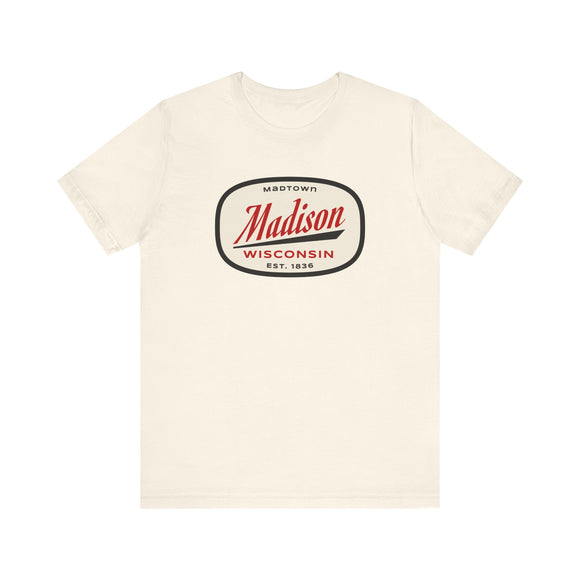 Madison, Wisconsin T-Shirt - Retro Unisex Madison Shirt