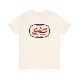 Madison, Wisconsin T-Shirt - Retro Unisex Madison Shirt