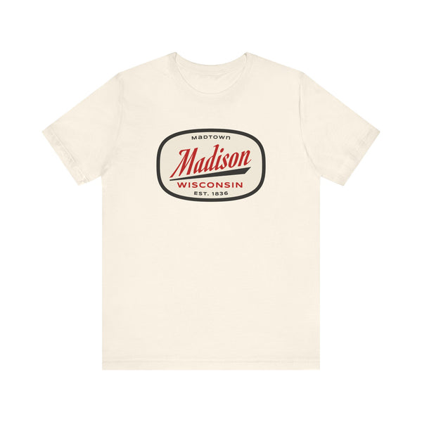 Madison, Wisconsin T-Shirt - Retro Unisex Madison Shirt