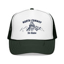 North Conway, New Hampshire Ski Babe Trucker Hat — Foam Mesh Cap-7