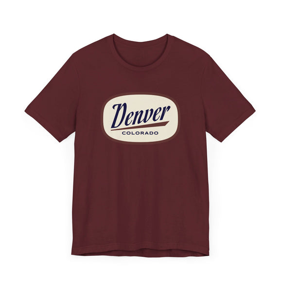 Denver, Colorado T-Shirt - Retro Unisex Denver Shirt