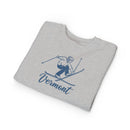 Vermont Toddler Sweatshirt - Vintage Ski Vermont Toddler Crewneck Sweatshirt-8