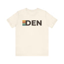 Denver, Colorado tee - DEN t shirt retro stripes-1