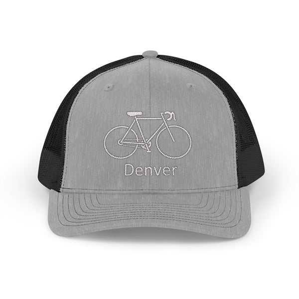 Denver, Colorado Snapback Trucker Cap - Embroidered Denver Hat