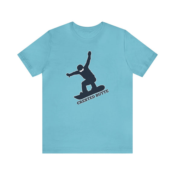 Crested Butte, Colorado T-Shirt - Snowboard Unisex Crested Butte Shirt