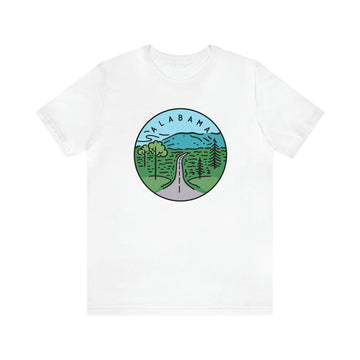 Buy white Alabama T-Shirt - Unisex Alabama Shirt