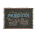 Ketchum, Idaho Ski Town Throw Blanket | Mountain Woven Blanket-5