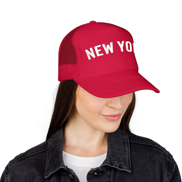 Kids New York Trucker Hat - Youth Snapback Cap