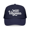 Kids West Virginia Trucker Hat - Youth Snapback Cap