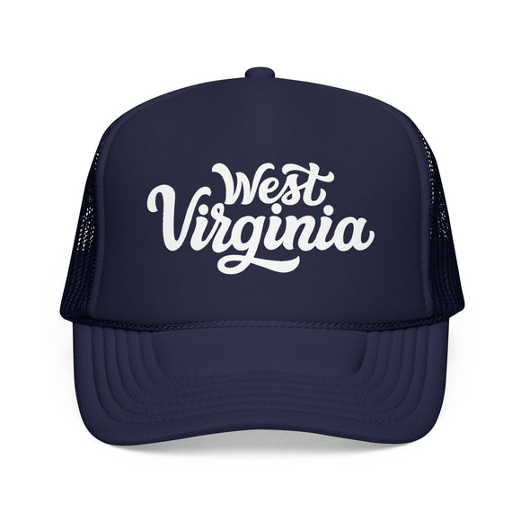 Kids West Virginia Trucker Hat - Youth Snapback Cap