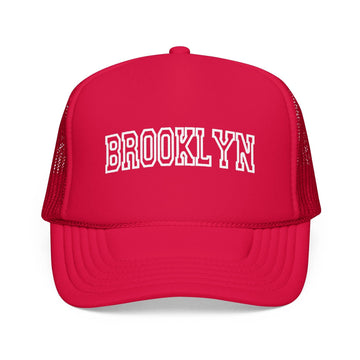 Kids Brooklyn, New York Trucker Hat Vintage College Foam Mes