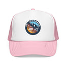 Kids Ski Colorado Retro Ski Lift Mountain Foam Trucker Hat