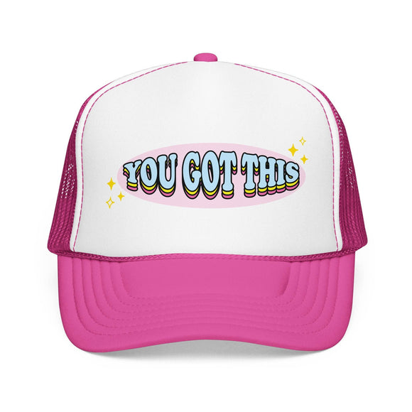 Kids You Got This Trucker Hat Boho - Youth Snapback Cap