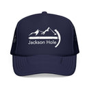 Kids Jackson Hole, Wyoming Trucker Hat Foam Boulder