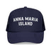 Kids Anna Maria Island, Florida Trucker Hat - Youth Snapback on white background