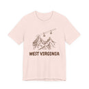 West Virginia Mountain T-Shirt — Vintage Gondola Ski Mountain Tee-3