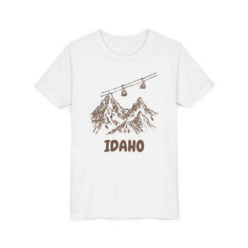 Idaho Youth T-Shirt — Vintage Gondola Ski Mountain Tee - 0