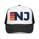 New Jersey Trucker Hat - NJ Abbr retro cap-2