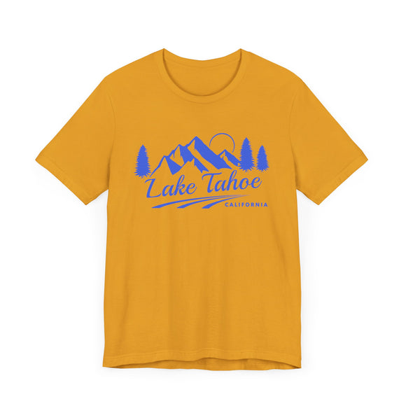 Lake Tahoe, California T-Shirt - Retro Mountain Unisex Lake Tahoe Shirt