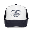 North Conway, New Hampshire Ski Babe Trucker Hat — Foam Mesh Cap-4