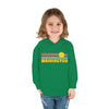 Washington Toddler Hoodie - Retro Sunrise Unisex Washington Toddler Sweatshirt