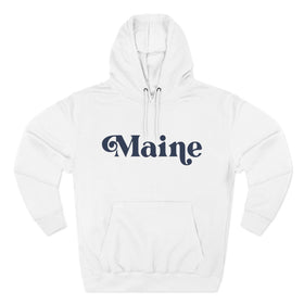Premium Maine Retro Hoodie