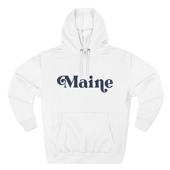 Premium Maine Retro Hoodie