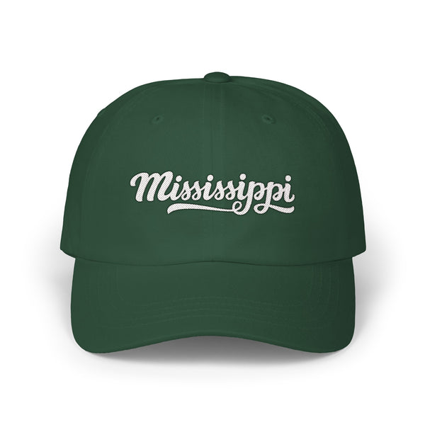 Mississippi Dad Hat - Embroidered Mississippi Classic Dad Cap