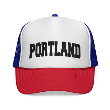 Portland, Oregon Collegiate Style Trucker Hat