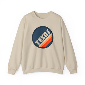 Texas Sweatshirt - Retro Graphic Crewneck - 0