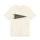 New River Gorge National Park Pennant T-Shirt — Vintage Camp Flag Tee-1
