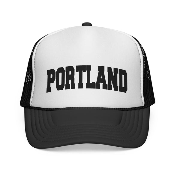 Portland, Oregon Collegiate Style Trucker Hat