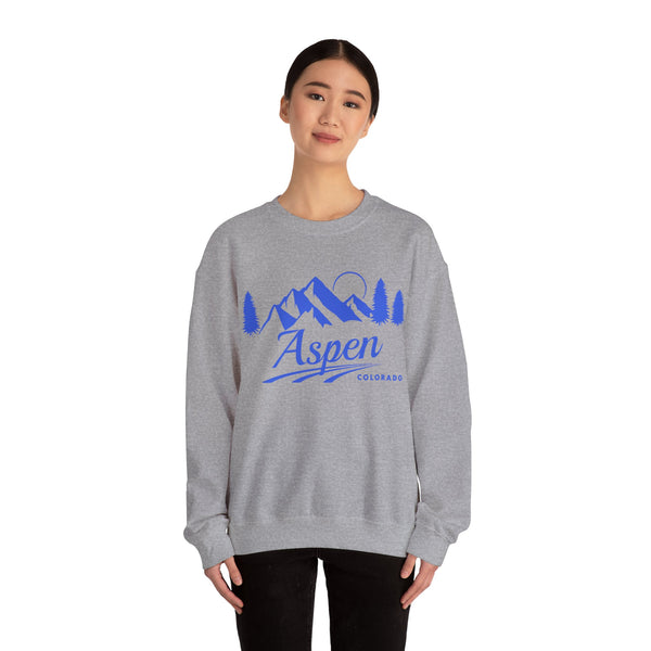 Aspen, Colorado Sweatshirt - Unisex Mountain Aspen Sweatshirt