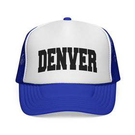 Buy royal Denver, Colorado Collegiate Style Trucker Hat