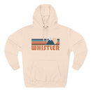 Whistler, Canada Hoodie - Retro Mountain Unisex Sweatshirt-1