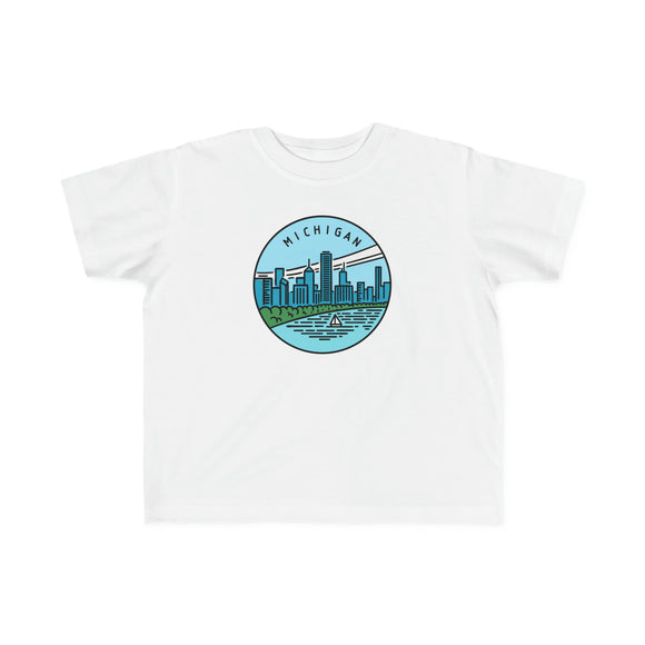 Michigan Toddler T-Shirt - Unisex Toddler Michigan Shirt