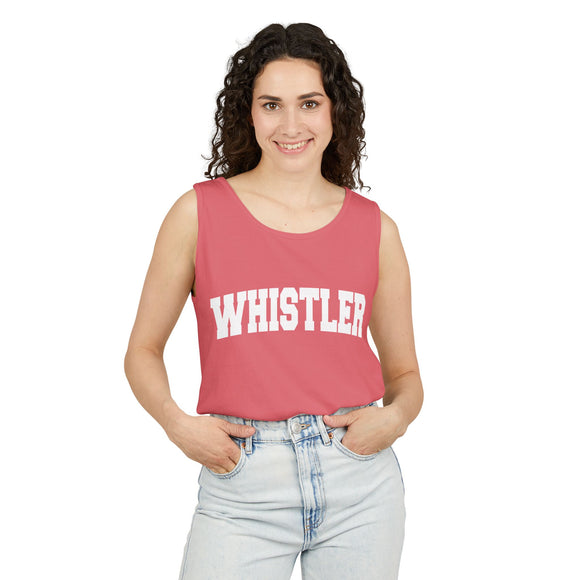Whistler, Canada Tank Top Unisex | Comfort Colors - 100% Cotton