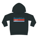 Brooklyn, New York Toddler Hoodie - Retro Bike-4