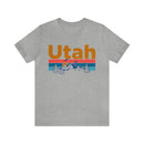 Utah T-Shirt - Mountain Sunset Unisex Utah Shirt-2
