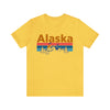 Alaska T-Shirt - Mountain Sunset Unisex Alaska Shirt