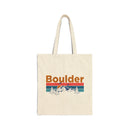 Boulder, Colorado Tote Bag - Cotton Canvas Boulder Bag-1