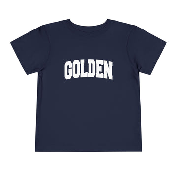 Buy navy Golden, Colorado Toddler Graphic Tee - Kids Golden Vacation T-Shirt