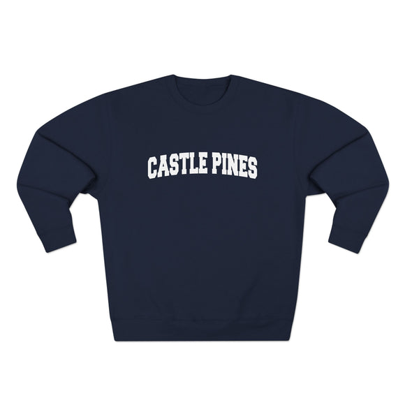 Premium Castle Pine, Colorado Retro Graphic Sweatshirt