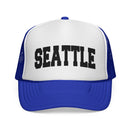 Seattle, Washington Collegiate Style Trucker Hat-5